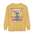 Dissolve The Ego (Back design) - Unisex Garment-dyed Long Sleeve T-Shirt